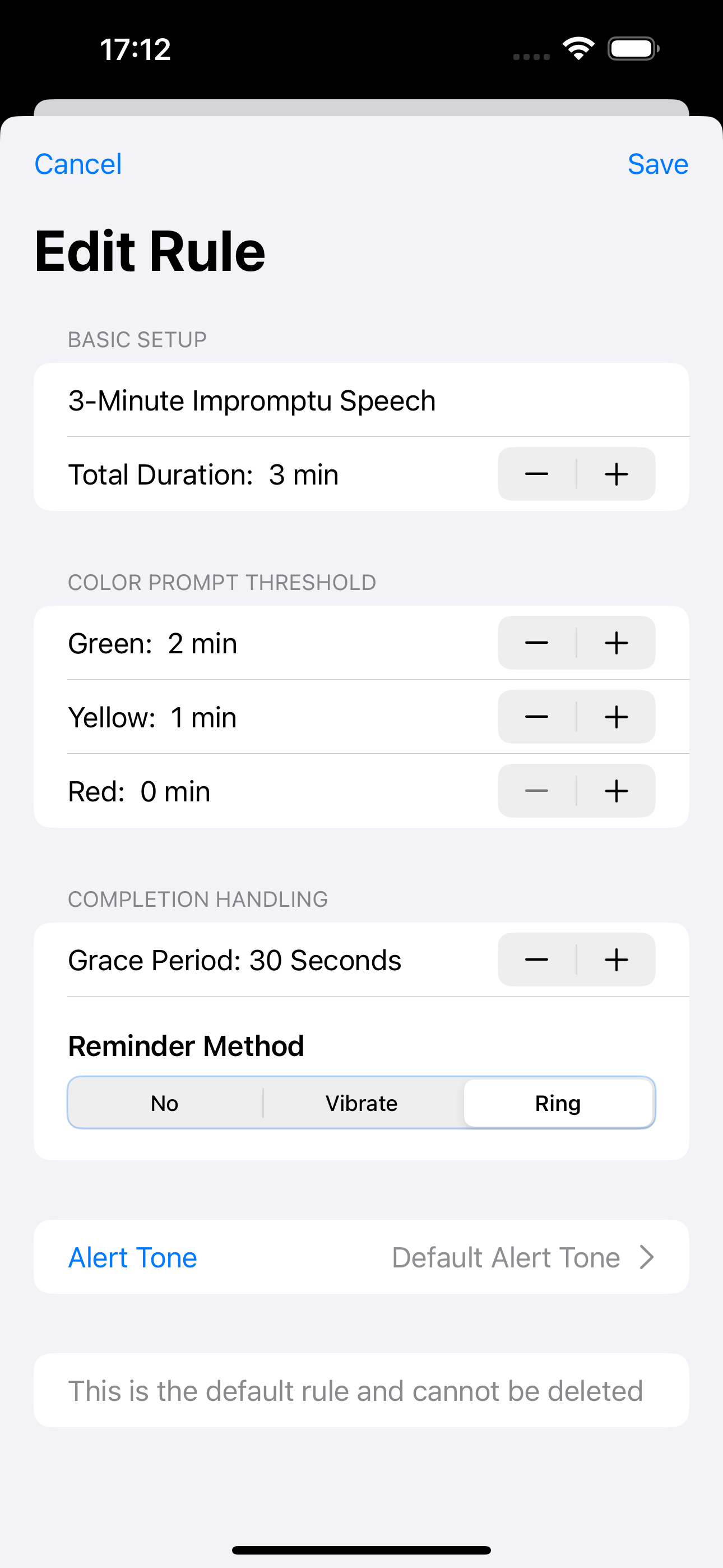 Settings Tab Screenshot