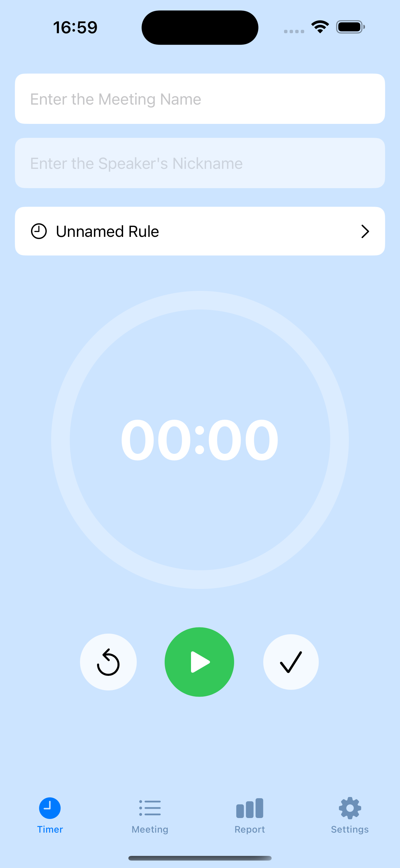 Timer Tab Screenshot